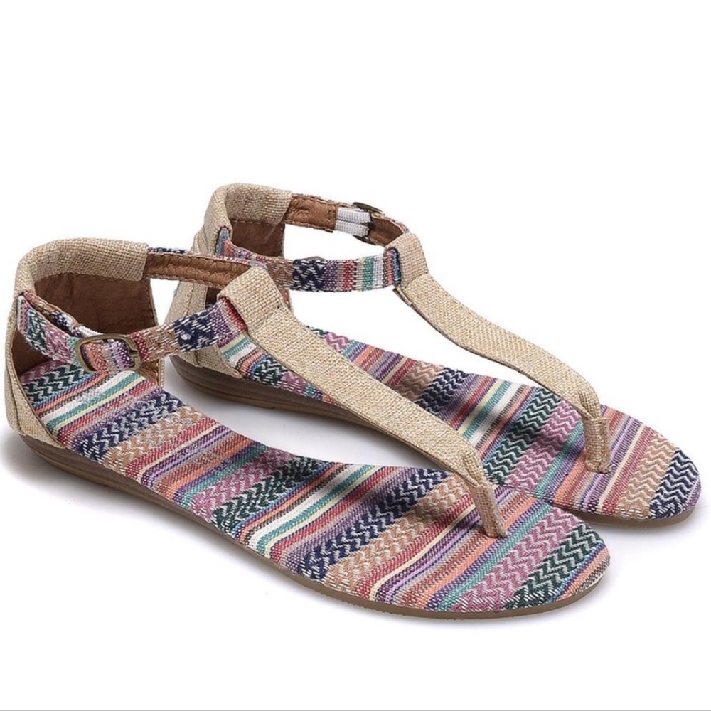 Toms Mixed Woven Playa Sandal